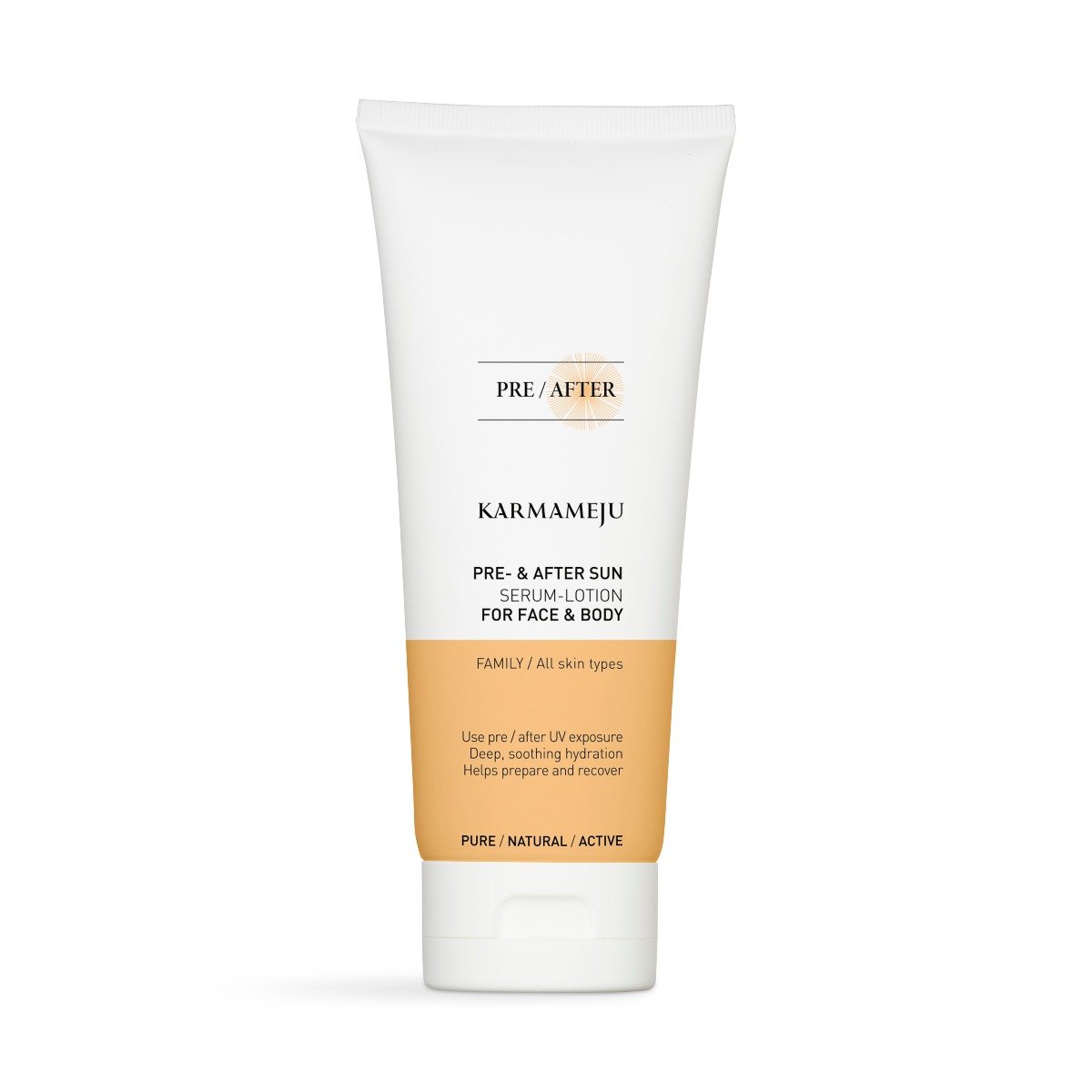 Karmameju Sun pre- & after creme - 200 ml. - Bahne